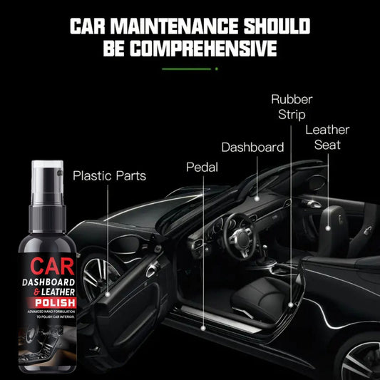 LeatherLuxe Dashboard Polish | Dashboard Polish And Leather Conditioner