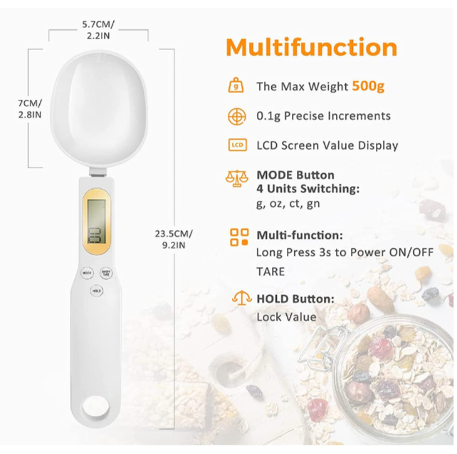 DigitSpoon | Digital Measuring Spoon