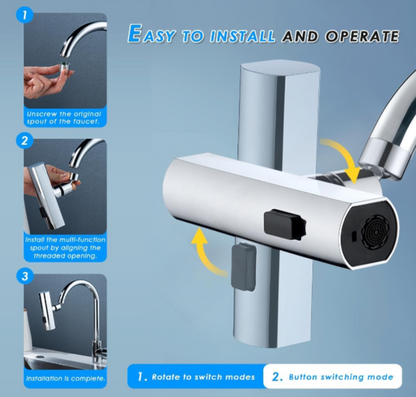 FluidArc | Waterfall Kitchen Faucet Head